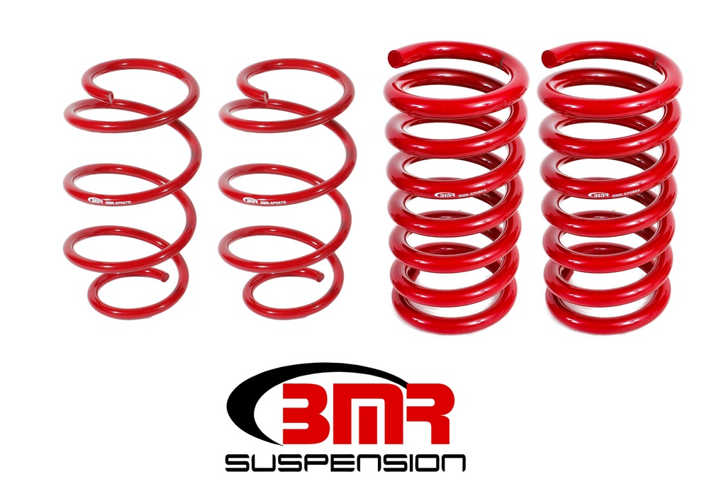 [BMRSP086R] BMR Suspension - 15-20 Mustang Lowering Springs Kit Drag Version