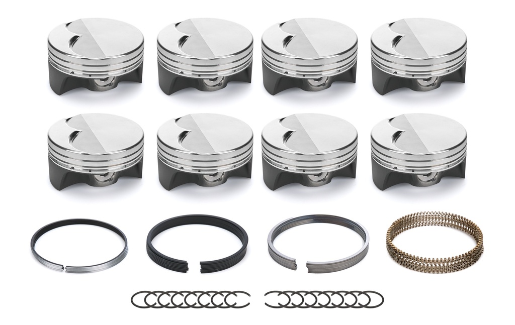 [DIA21565-RS-8] Diamond Racing Products - LSX FT Piston Set 4.125 Bore -4.8cc 12-Degree