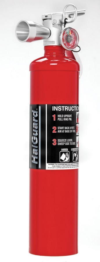 [H3RHG250R] H3R Performance - Fire Ext 2.5lb Halguard Red