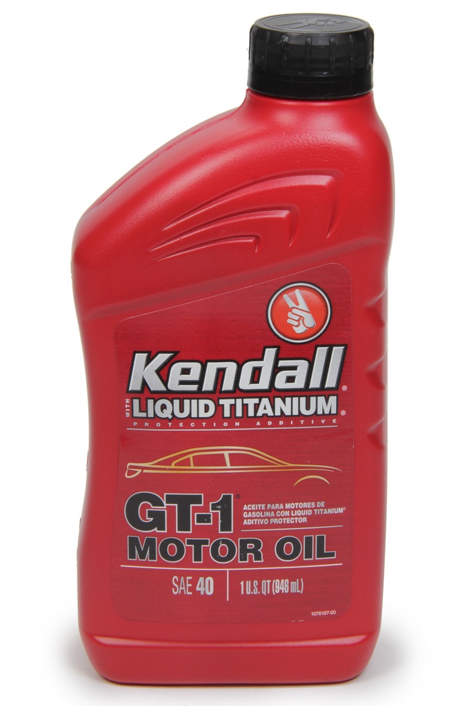 [KEN1074972] Kendall Oil - Kendall 40w Gt-1 Hi Perf Oil 1qt
