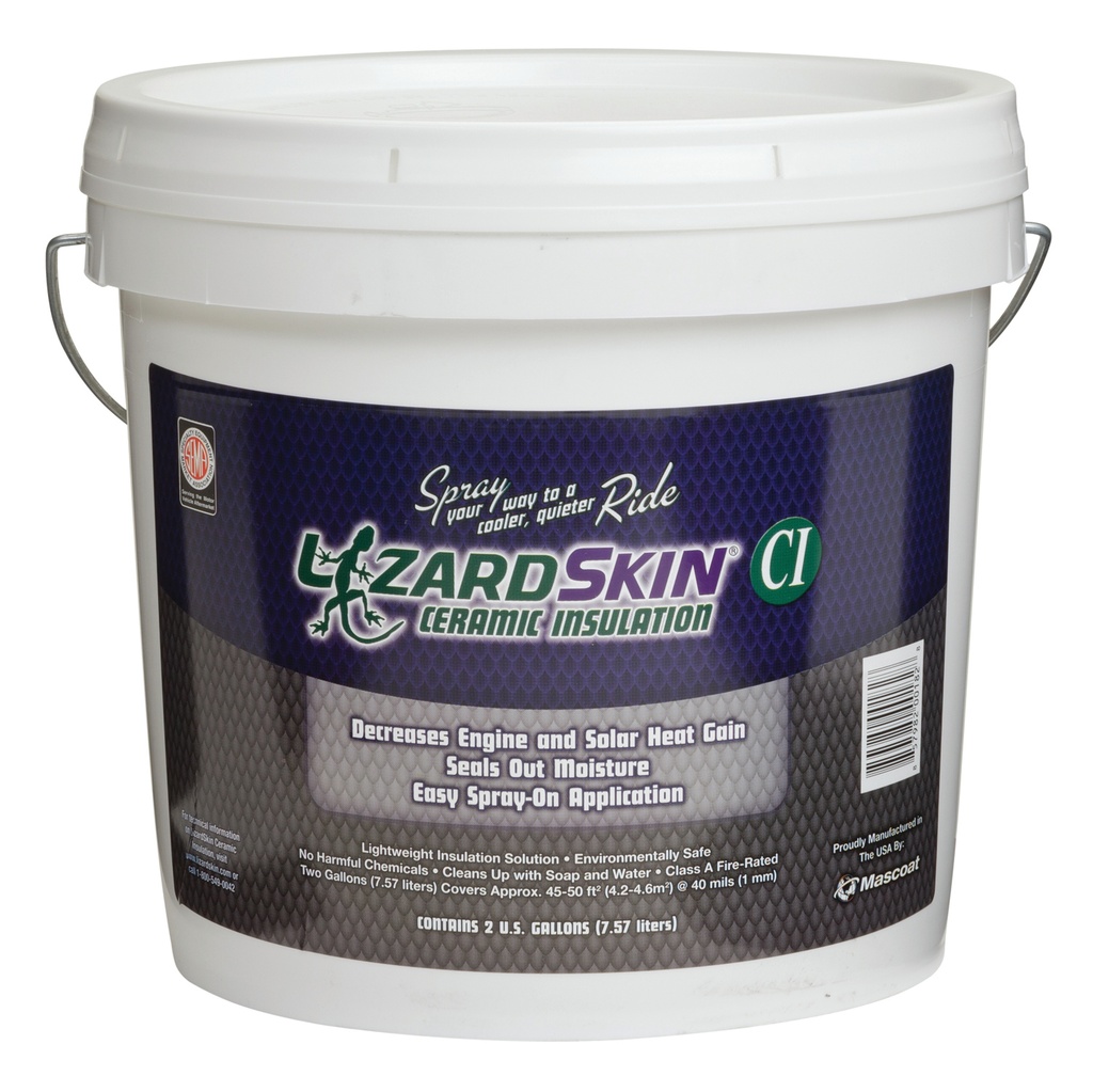 [LIZ50100] Lizard Skin - Black Lizard Skin Ceramic Insulation 2 Gal