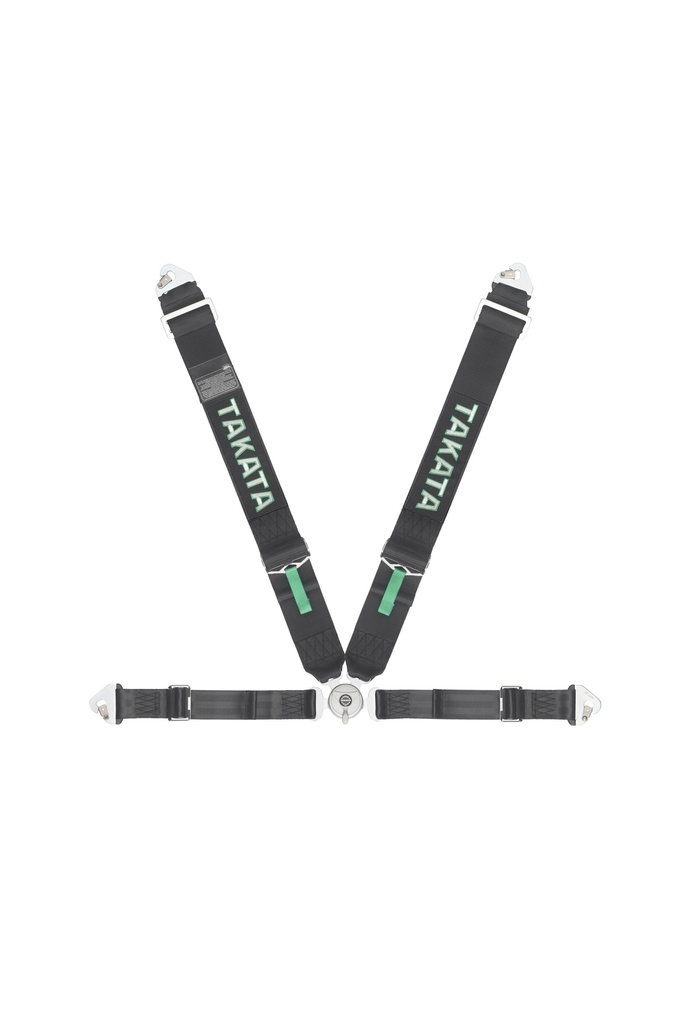 Takata - Harness Race 4Pt Snap-In 3In Shldr 2In Lap Blk