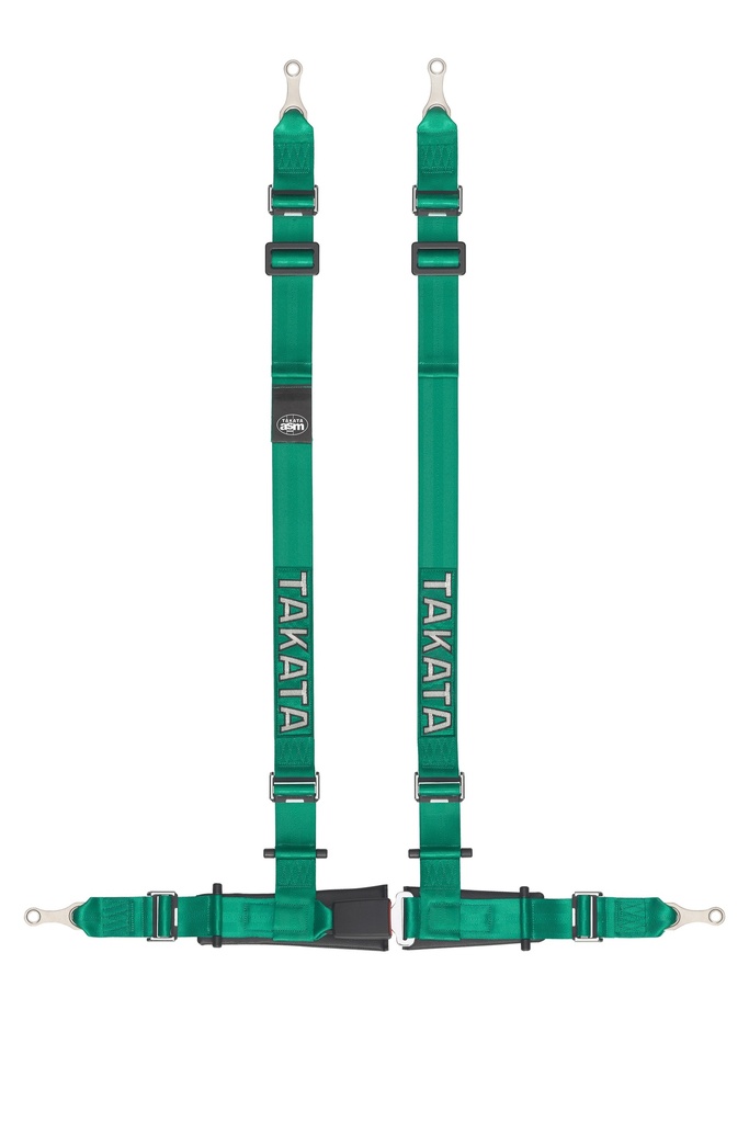 [TAKTR74001US-H2] Takata - Harness Drift 4 Pt Bolt- 2in Shldr & Lap Green