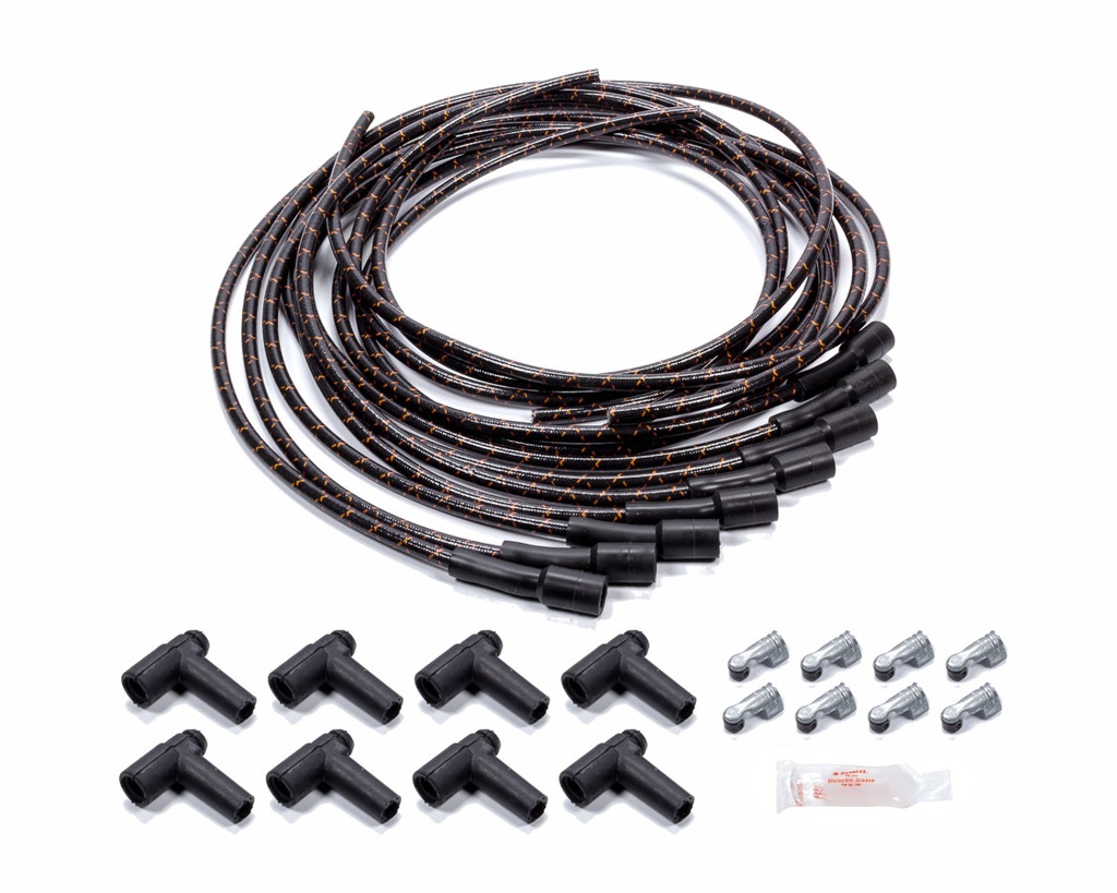 [VNW4001100100-2] Vintage Wires - Ignition Cable Set Universal 180deg Plug HEI