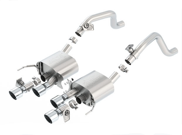 [BOR11856] Borla - 14-   Corvette 6.2L Cat Back Exhaust