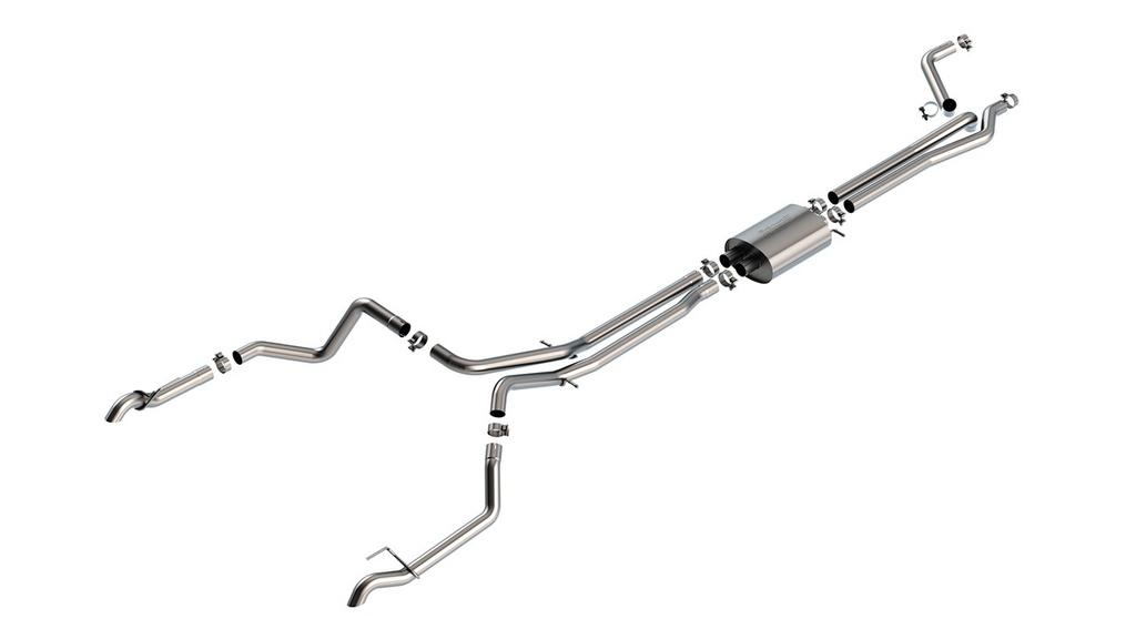 [BOR140916] Borla - 22- GM P/U 1500 ZR2/AT4X 6.2L Cat Back Exhaust