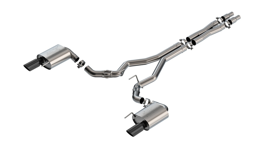 [BOR140961BC] Borla - 24- Mustang 5.0L Axle Back Exhaust