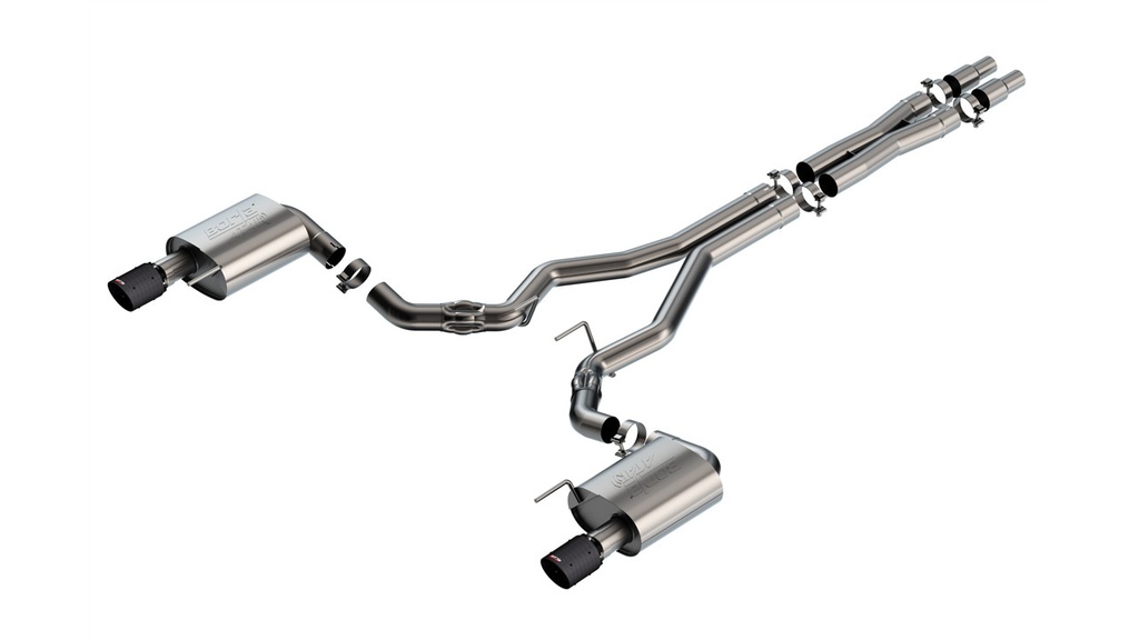[BOR140961CFBA] Borla - 24- Mustang 5.0L Cat Back Exhaust