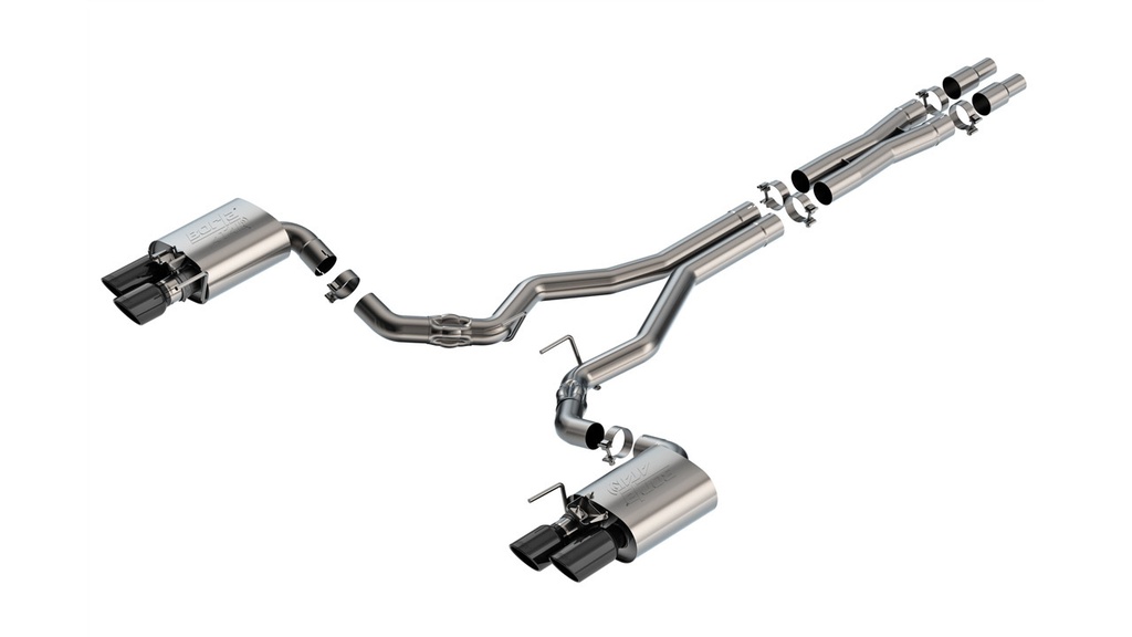 [BOR140963BC] Borla - 24- Mustang 5.0L Axle Back Exhaust