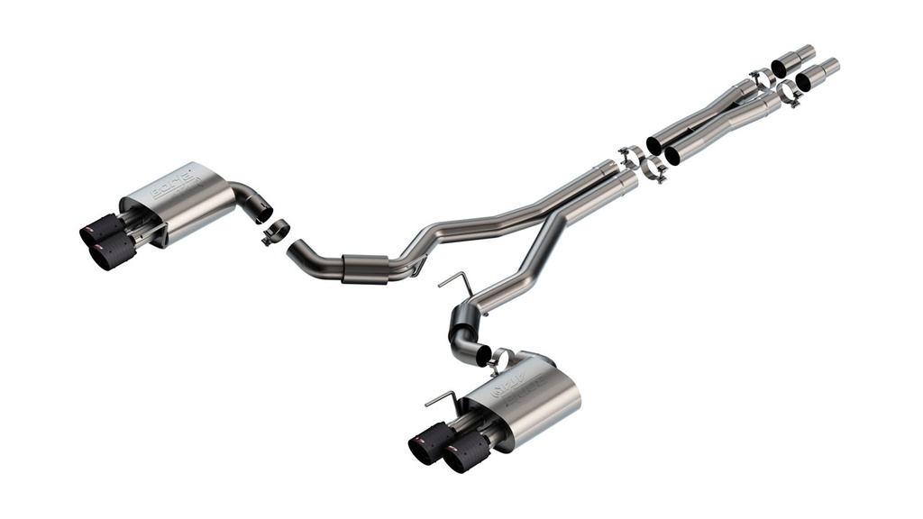 [BOR140970CFBA] Borla - 24- Mustang 5.0L Axle Back Exhaust