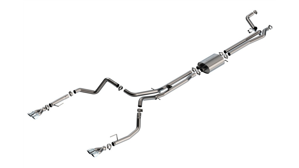[BOR141001] Borla - 24- Gm P/U 1500 Cat Back Exhaust