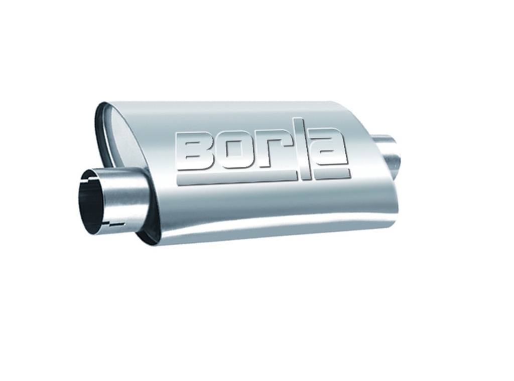 [BOR40659] Borla - 2.5In Comp Turbo Muffler