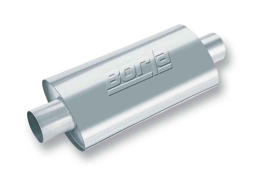[BOR40946] Borla - Sportsman XR-1 Muffler 3.5in In/Out x 16in