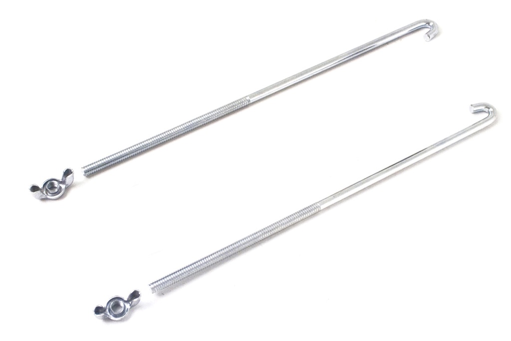 [BRB10810] Braille Auto Battery - 10in J-Hooks Battery Hold Downs