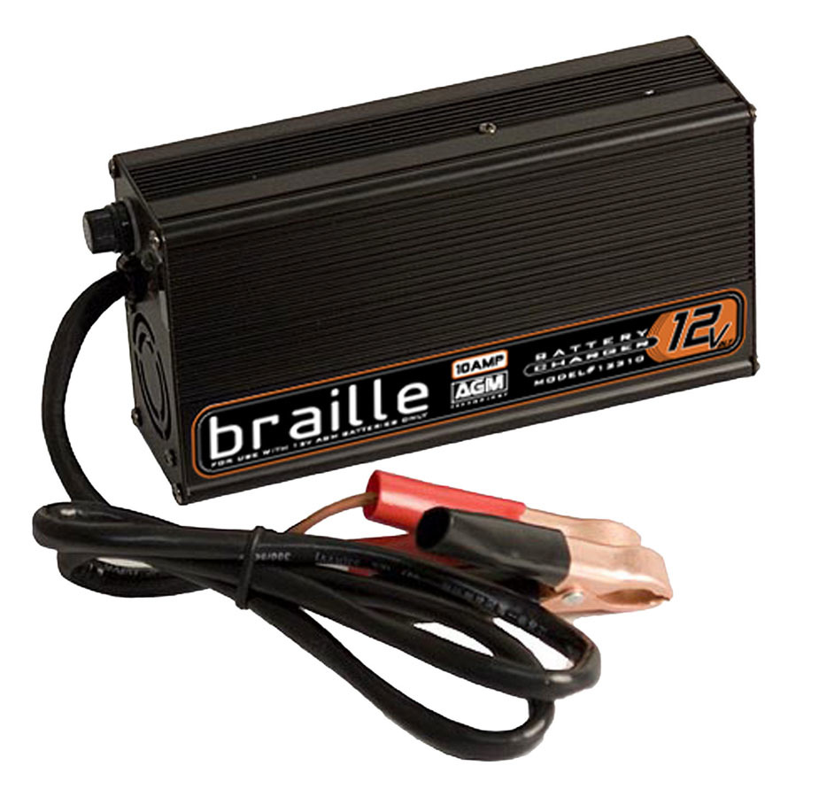 [BRB12310] Braille Auto Battery - Battery Charger 12-Volt 10amp Rapid Charge