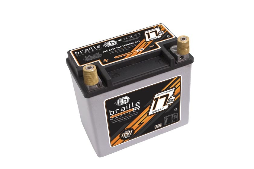 [BRBB2317] Braille Auto Battery - Racing Battery 17lbs 1191 PCA 6.8x4.0x6.1