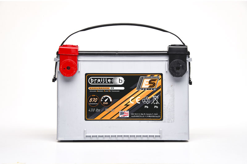 [BRBB78] Braille Auto Battery - 78 Endurance AGM Battery 870 CCA