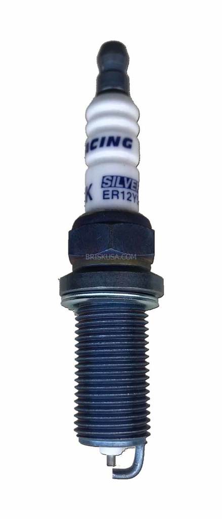 [BSKER12YS] Brisk Racing Spark Plugs - Spark Plug Silver Racing