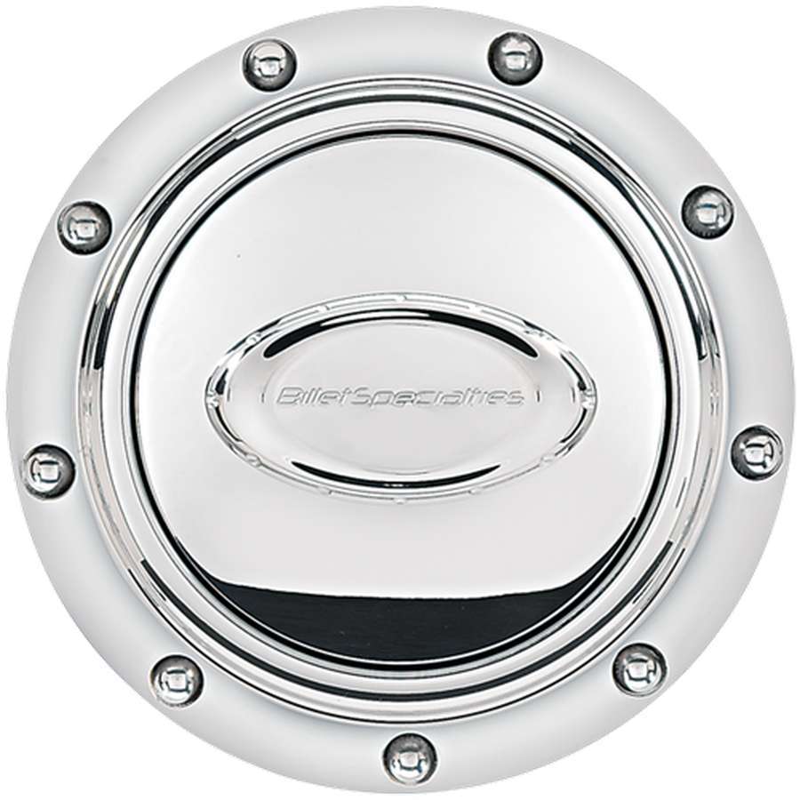 [BSP32710] Billet Specialties - Horn Button Riveted Polished Logo