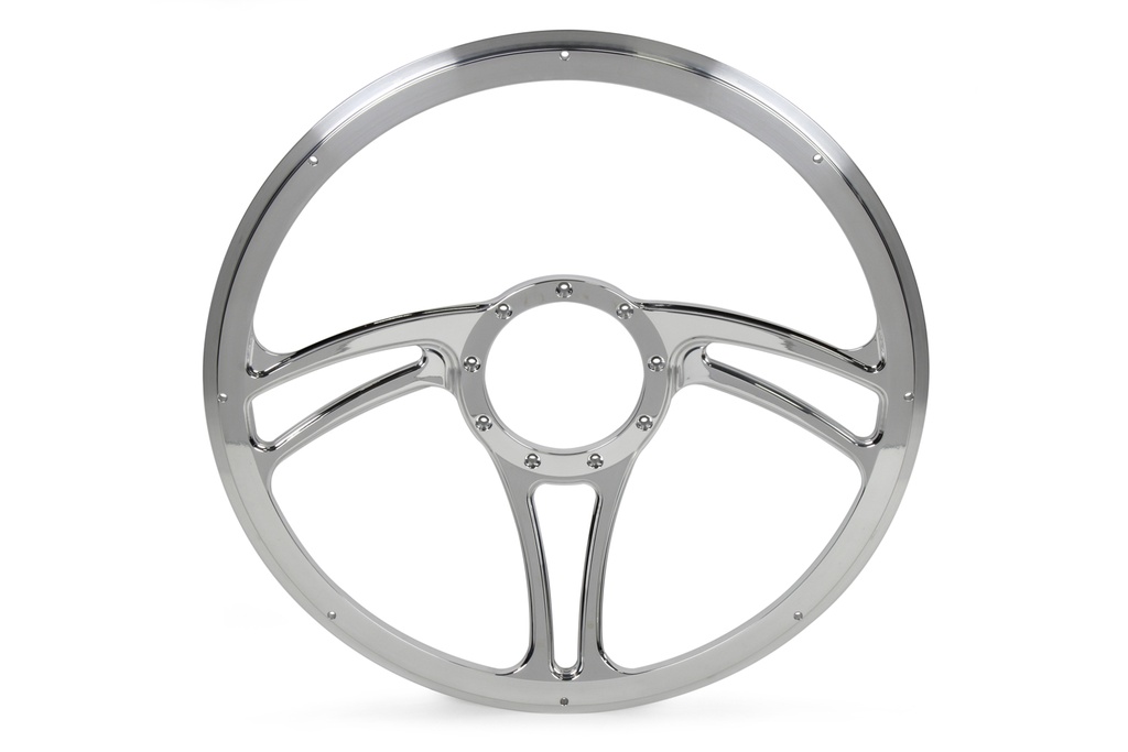 Billet Specialties - Steering Wheel Half Wrap 15.5In Blvd 05