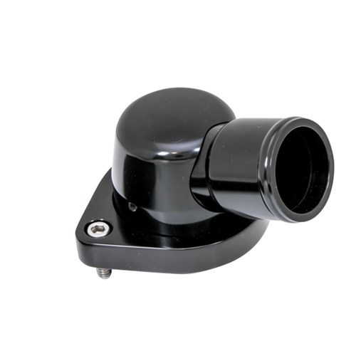 [BSPBLK90334] Billet Specialties - LS Thermostat Housing 15-Degree Black
