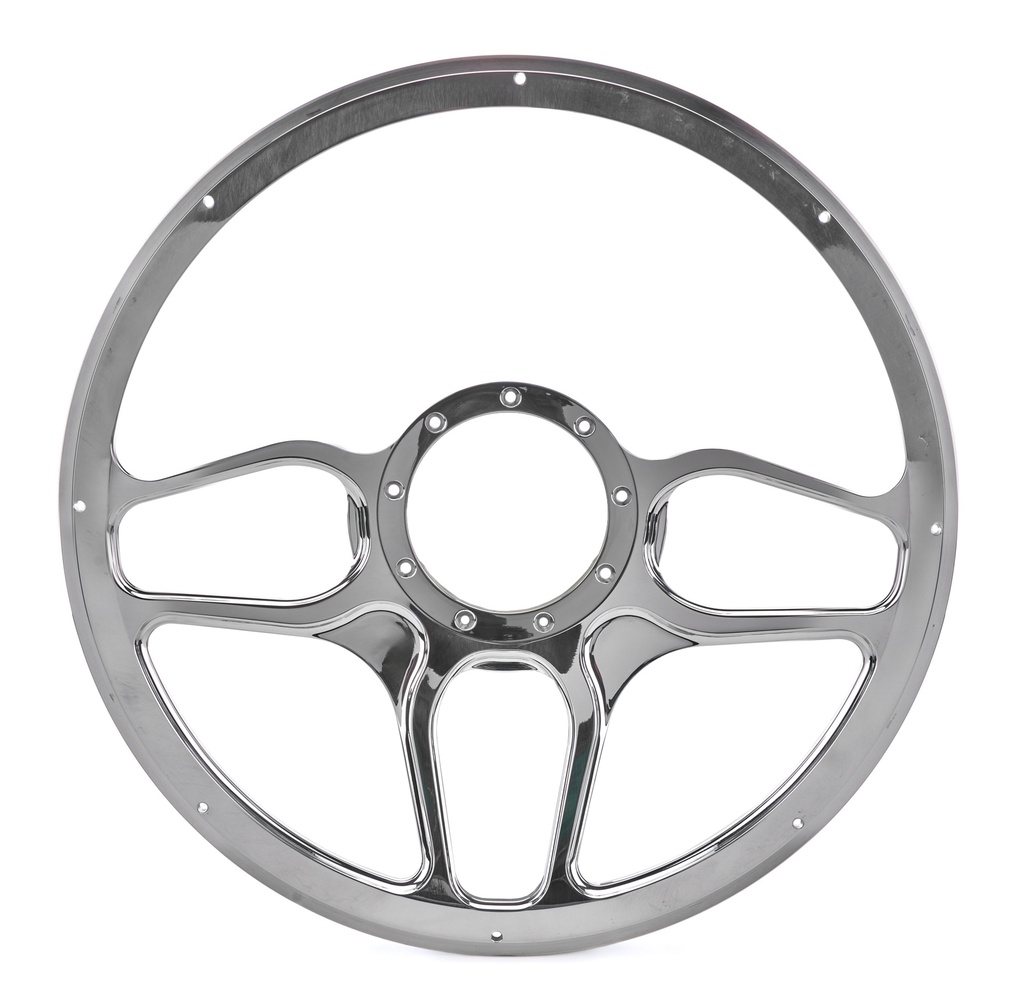 [BSP34102] Billet Specialties - Steering Wheel 1/2 Wrap 15.5in Win Lite Polished