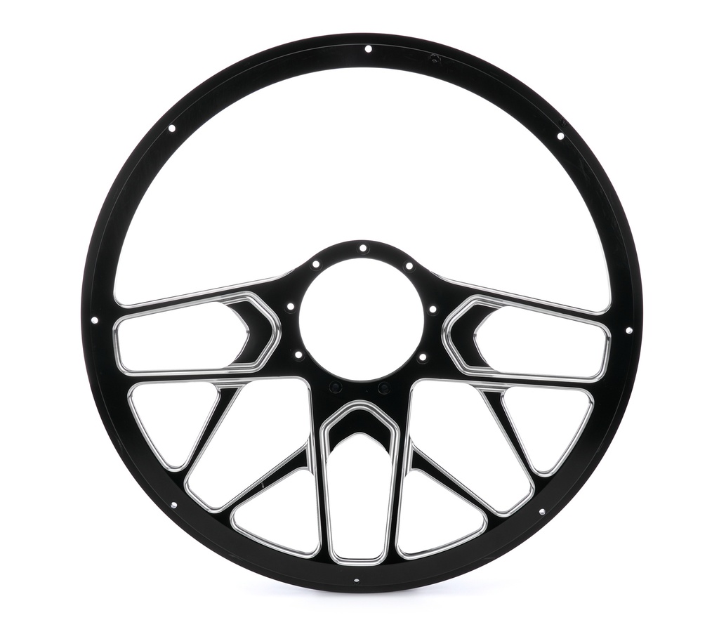 [BSP34107] Billet Specialties - Steering Wheel 1/2 Wrap 15.5In Redline Polished