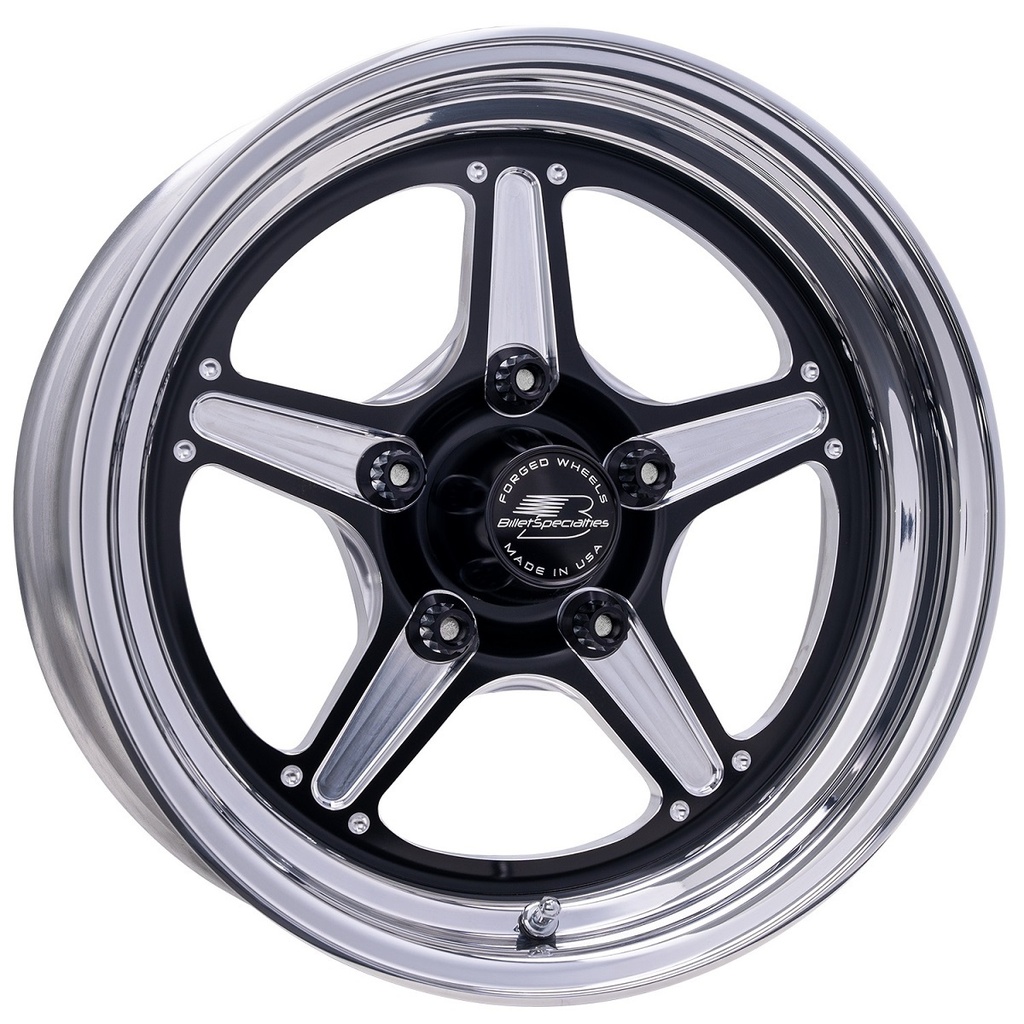 [BSPBRS23570L6145] Billet Specialties - Street Lite Black Wheel 15X7 4.5In Bs