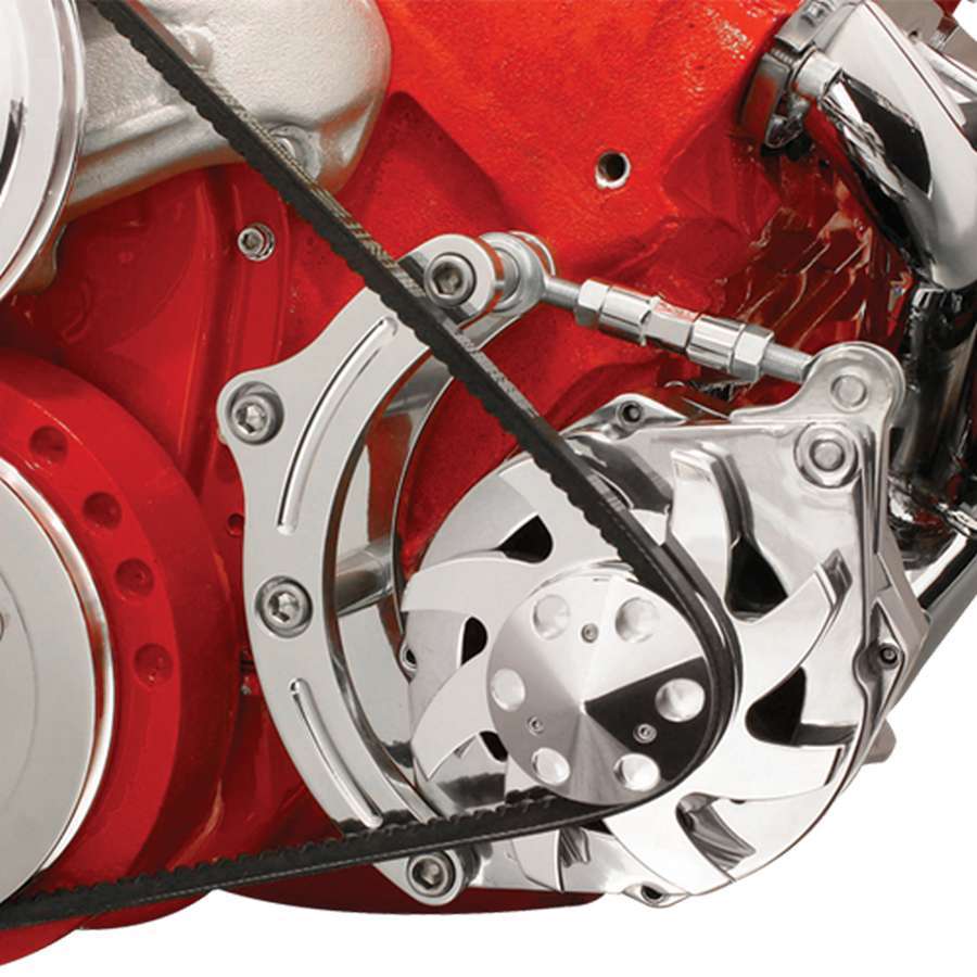 [BSPFM0205PC] Billet Specialties - Bbc Alt Bracket Swp Low Mount Drivers Side
