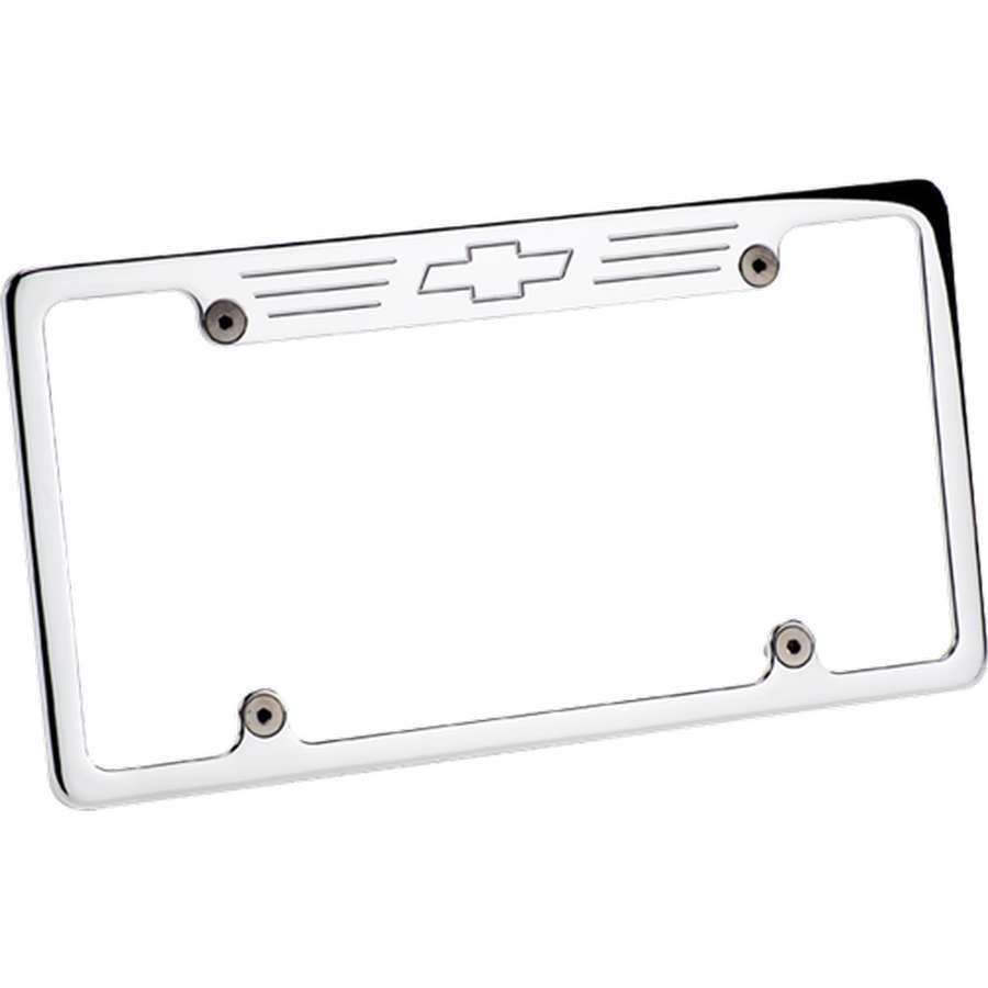 [BSP55623] Billet Specialties - License Frame Bowtie- Polished