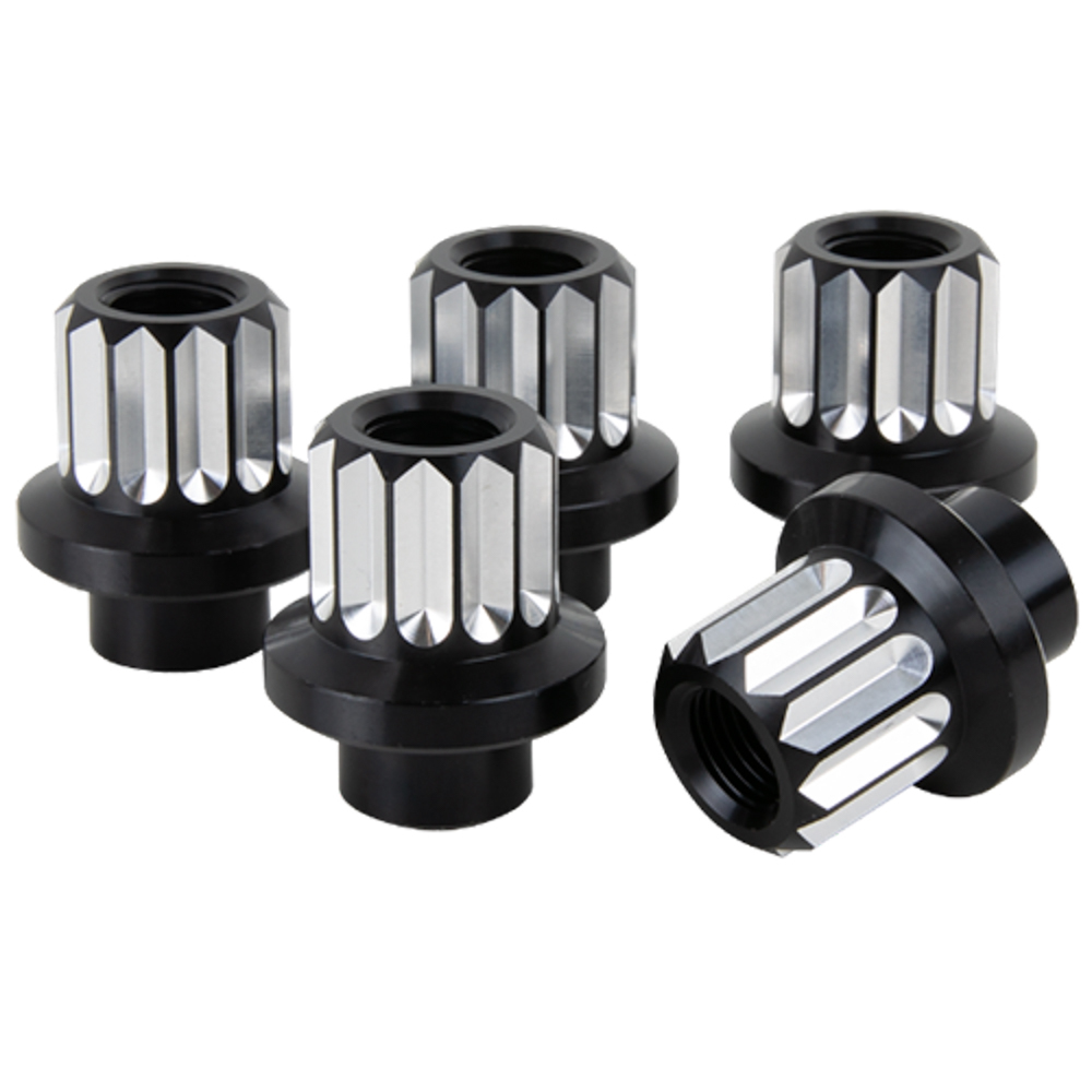 [BSPLNRMS122050] Billet Specialties - Race Lug Nuts 5 Pack 1/2-20 X 1/2in
