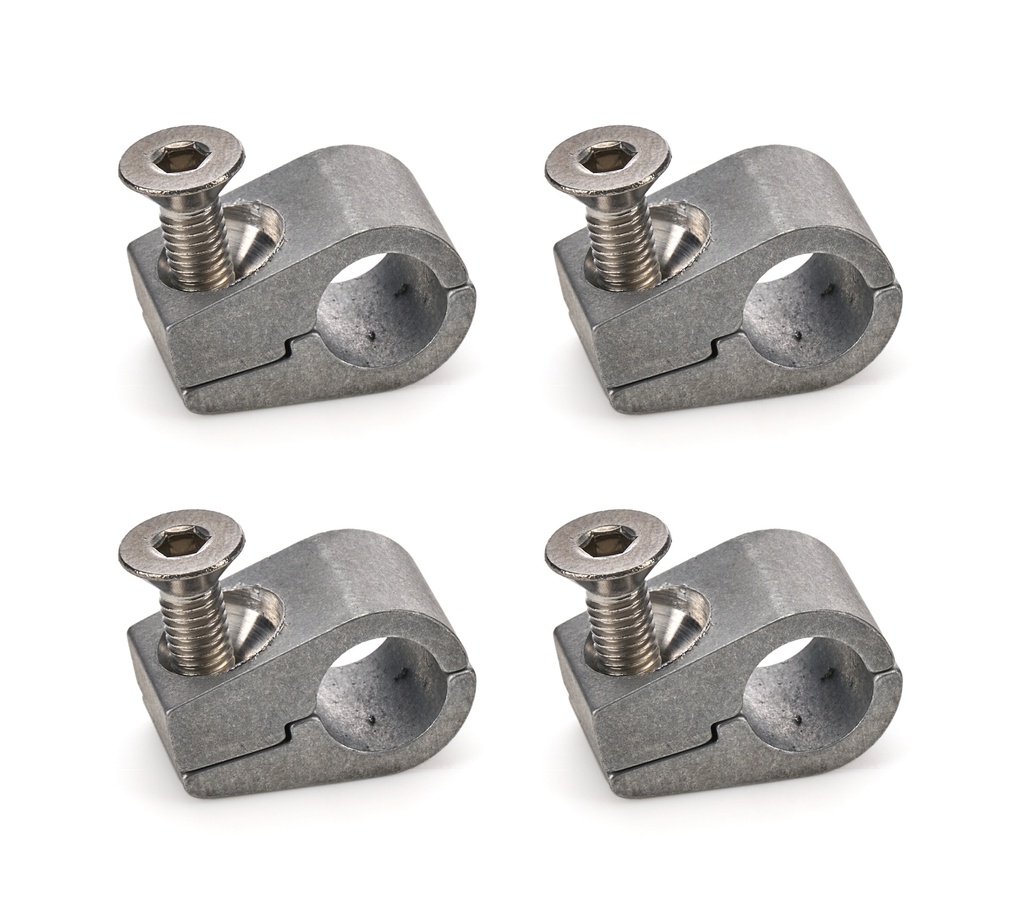 [BSP65410] Billet Specialties - Line Clamps 3/8in (4PK)