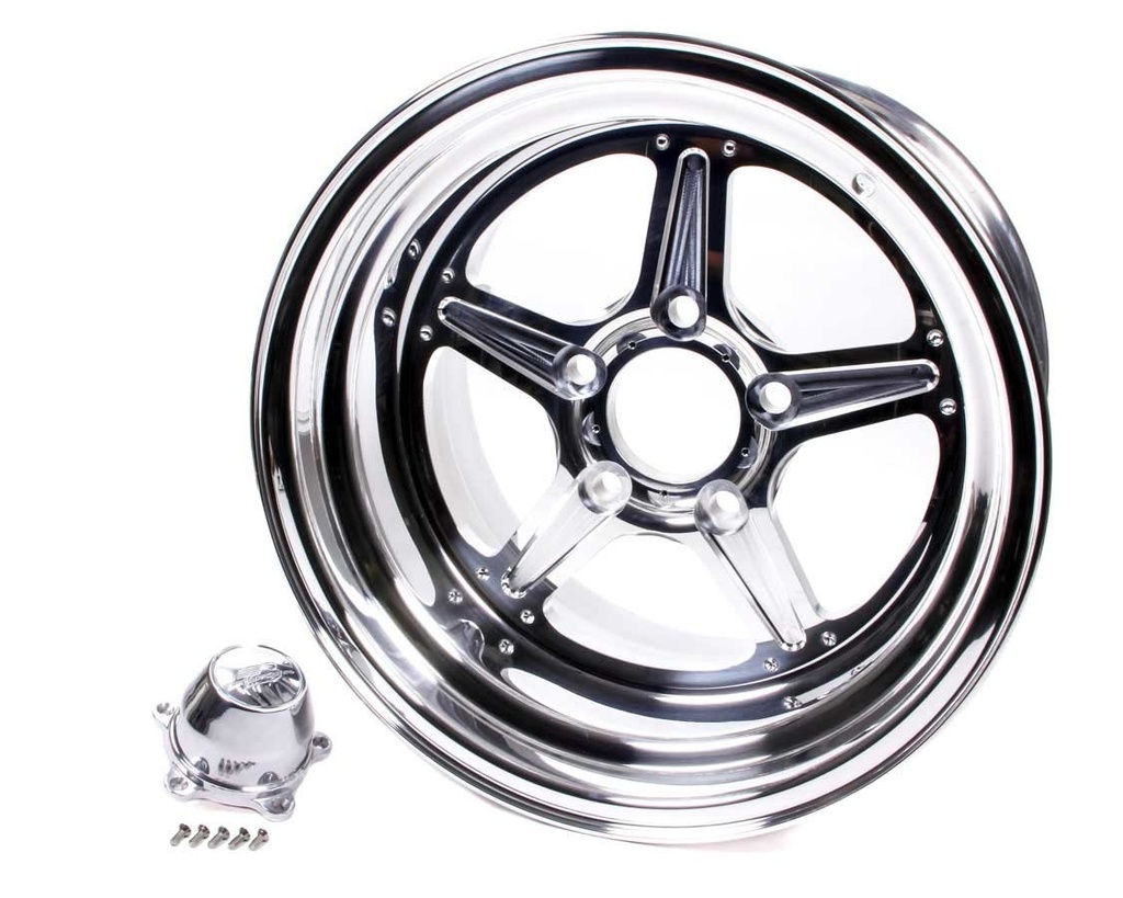 [BSPRS035126535N] Billet Specialties - Street Lite Wheel 15x12 3.5 BS 5x4.5 BC