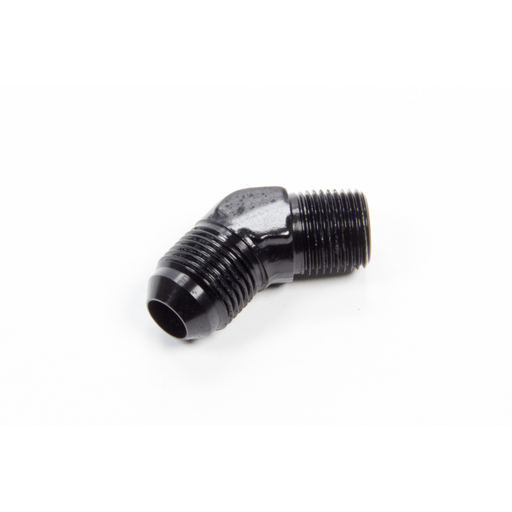 [AERFCM5023] Aeroquip - 45 Deg Alum #8 to 3/8npt Fitting Black