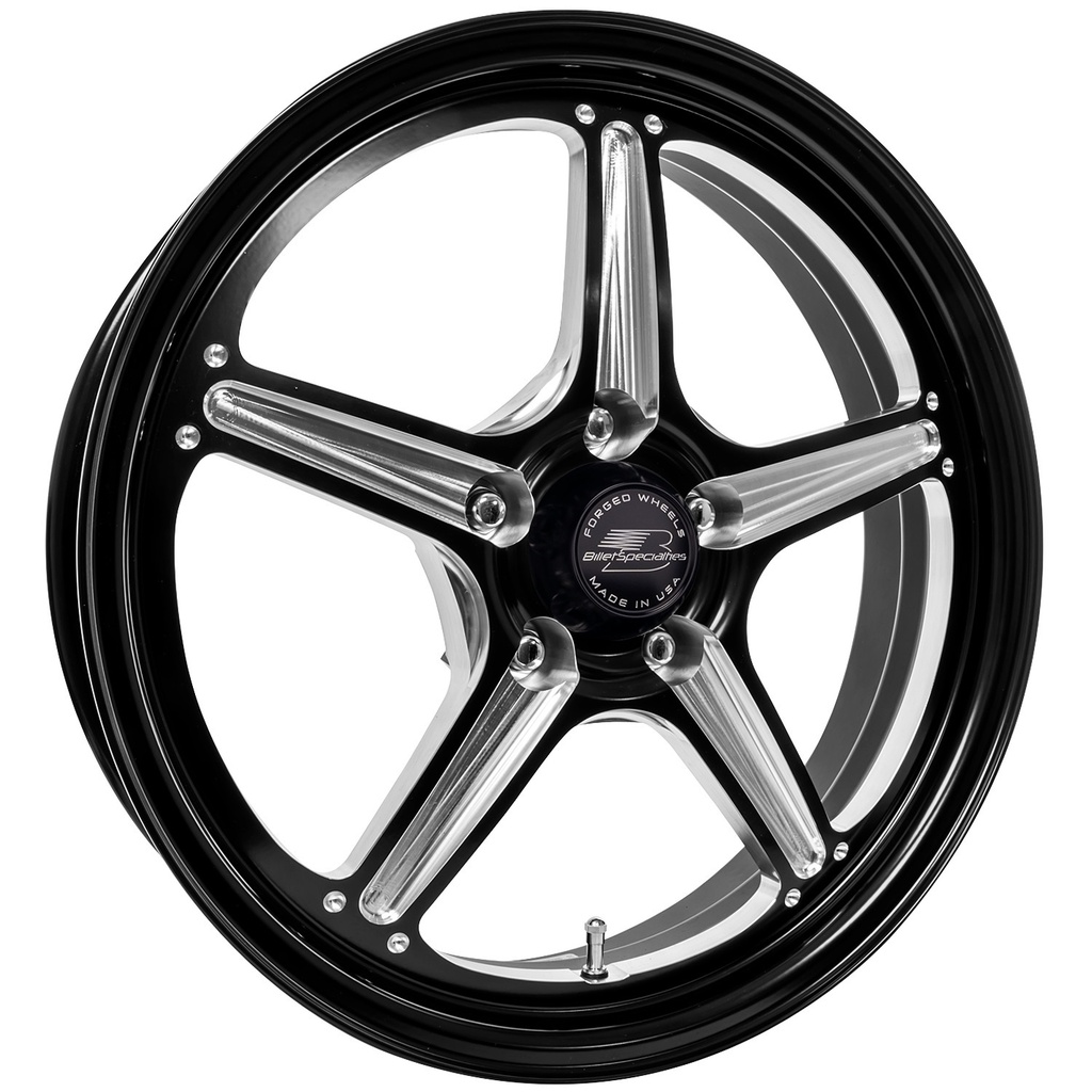 [BSPRSFB23745Z6520] Billet Specialties - Street Lite Black Wheel 17 X 4.5 5X4.5 BC 2IN BS