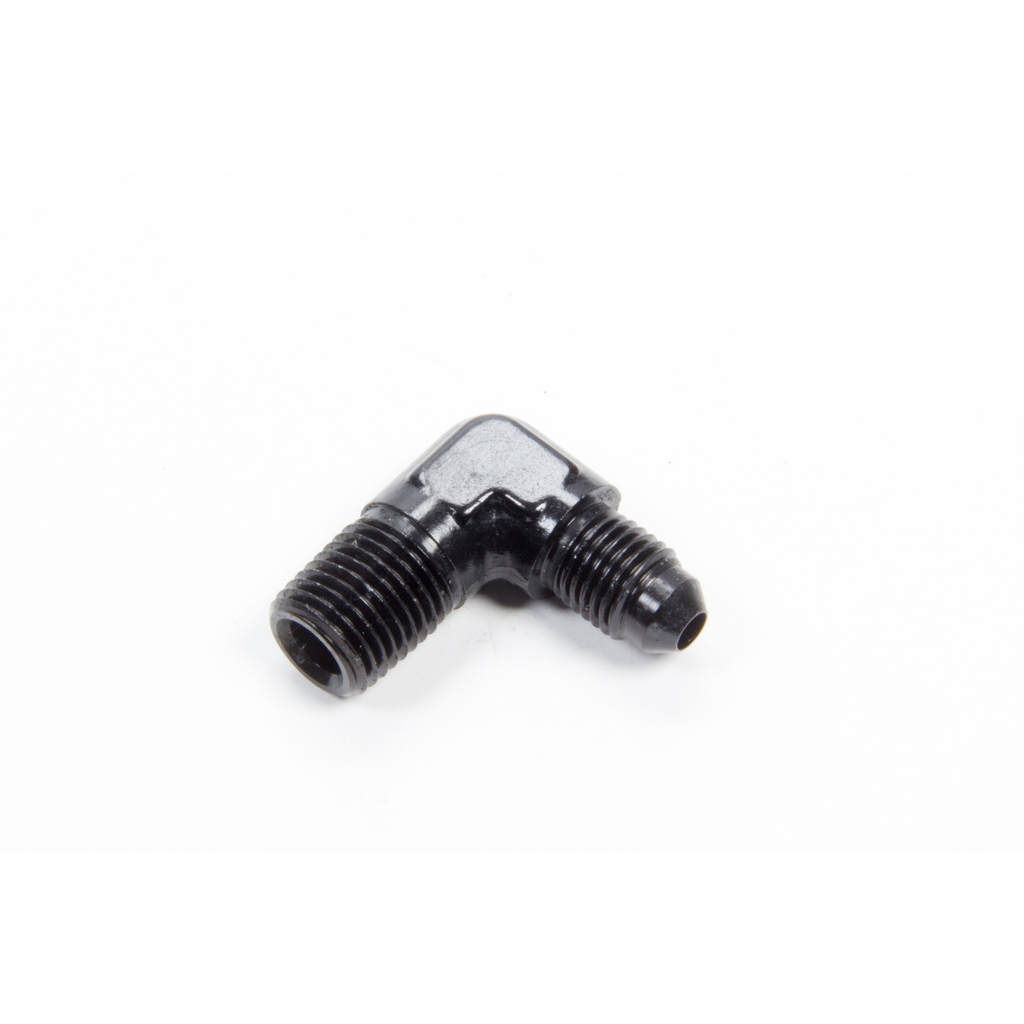 [AERFCM5032] Aeroquip - 90 Deg Alum #4 Flare 1/4 In Black