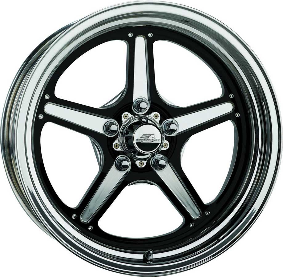 [BSPBRS035406516N] Billet Specialties - Street Lite Wheel Black 15X4 1.625in BS