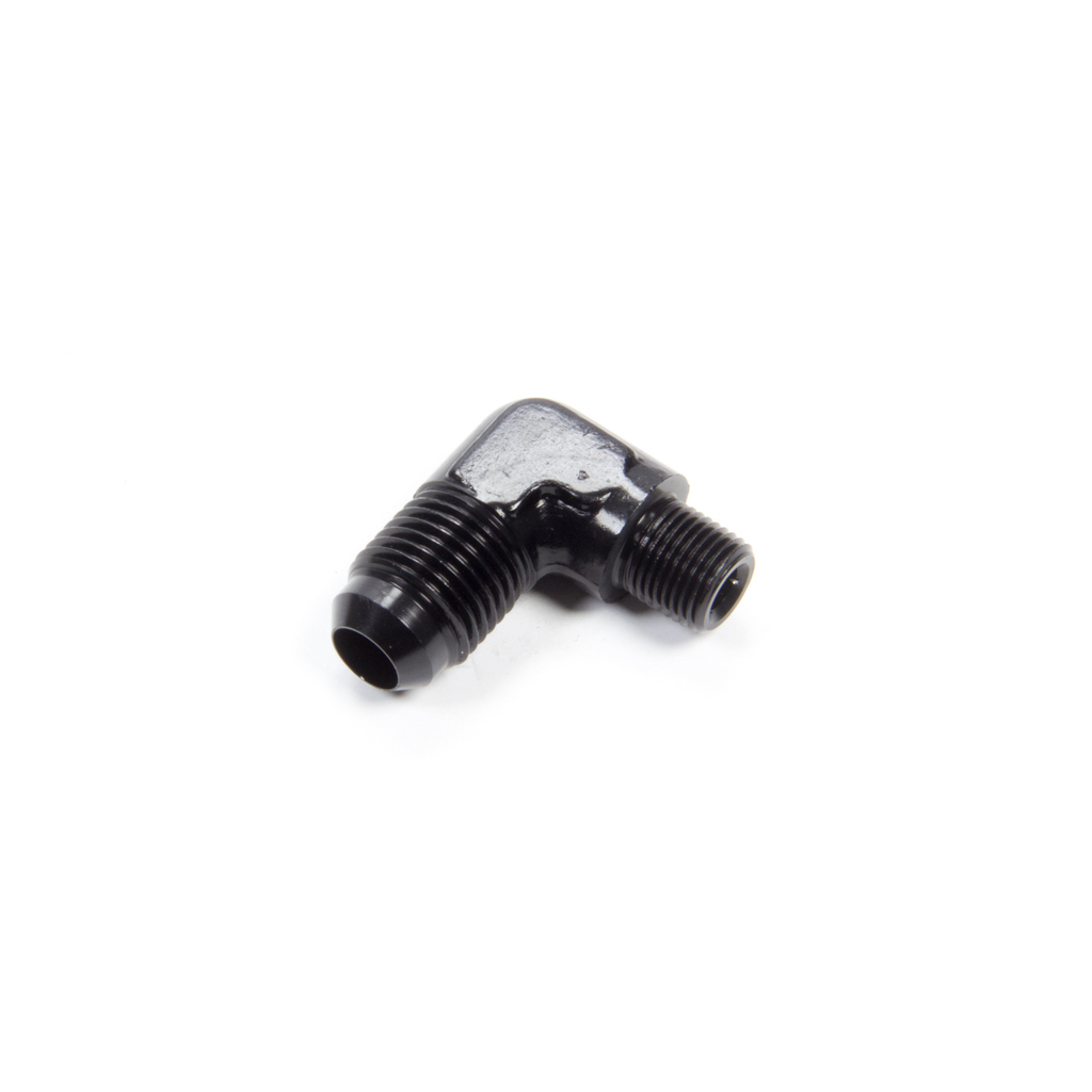 [AERFCM5033] Aeroquip - 90 Deg Alum #6 Flare 1/8 In Black