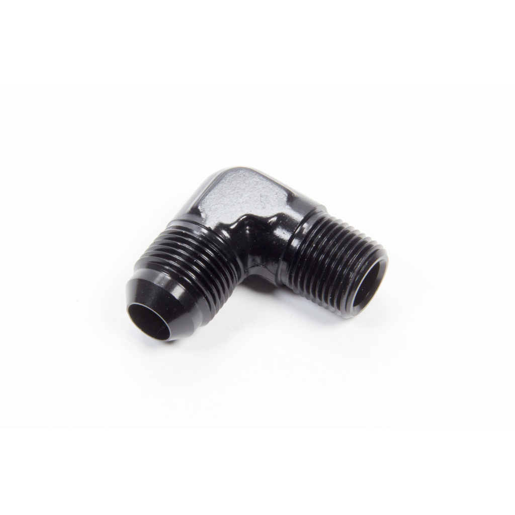 [AERFCM5037] Aeroquip - 90 Deg Alum #8 Flare 3/8 in Black