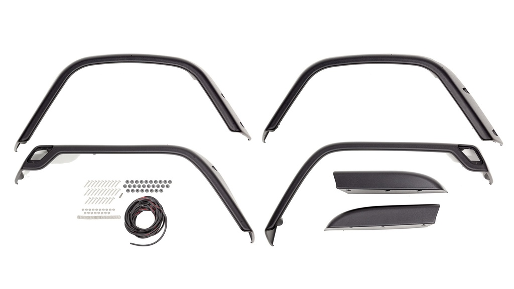 [BUS10908-07] Bushwacker - 97-06 Jeep Wrangler TJ Pocket Style Flares- 4pc