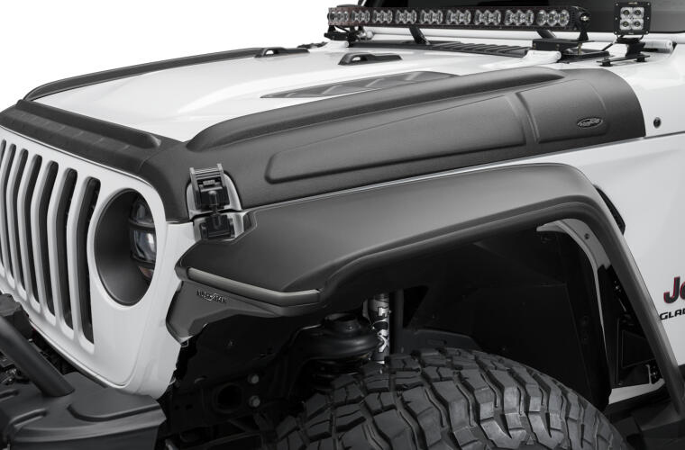 [BUS14129] Bushwacker - Trail Armor Hood Armor 07-18 Jeep Wrangler Jk