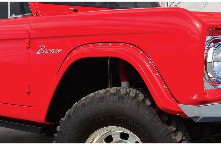 [BUS20001-07] Bushwacker - 66-77 Ford Bronco Fender Flares Cutout Style 2pcs