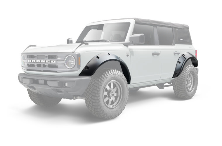 [BUS20960-02] Bushwacker - 21- Ford Bronco Pocket Style Fender Flares 4Pcs