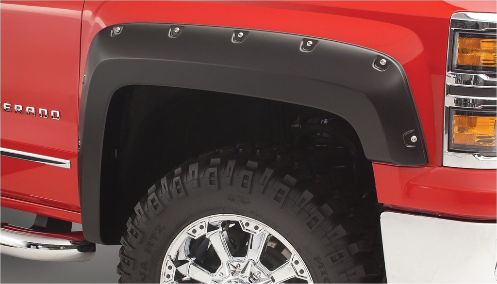 [BUS40924-02] Bushwacker - 07- Chevy Silverado Pocket Style Flares 4pc