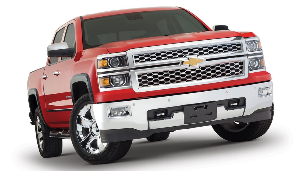[BUS40956-02] Bushwacker - 14- Silverado 1500 OE Style Flares Set of 4