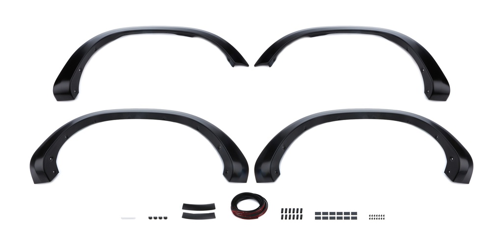 [BUS40996-02] Bushwacker - 19- Silverado P/U Flares OE Style 4Pcs.