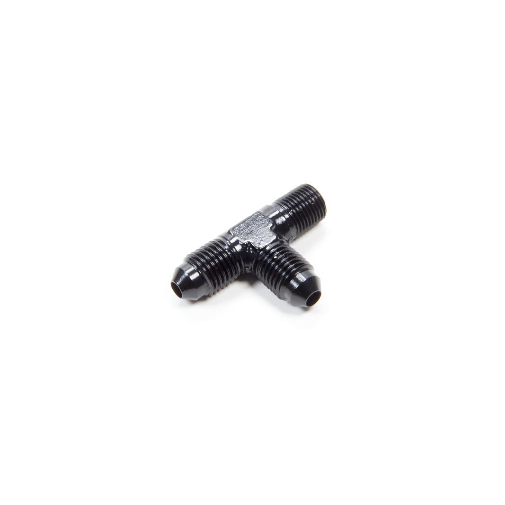 [AERFCM5124] Aeroquip - Alum Run Tee #4 Flare 1/8in Black