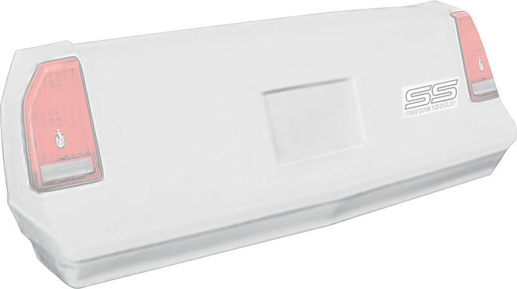 Allstar Performance - M/C Ss Tail White 1983-88