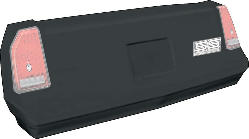 Allstar Performance - M/C Ss Tail Black 1983-88