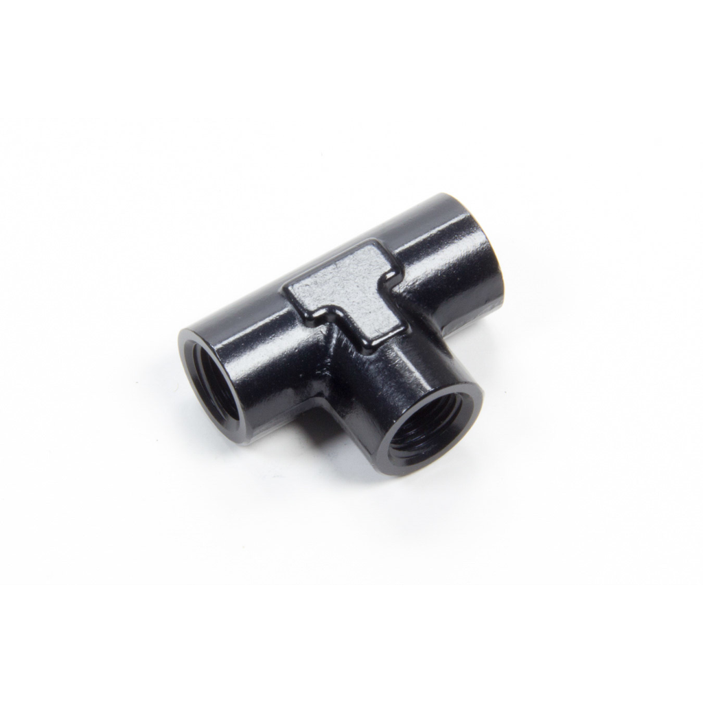 [AERFCM5150] Aeroquip - Alum Female Pipe Tee 1/8in Black